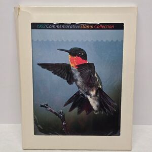 1992 Commemorative Collection Set USPS Album with Sealed Stamps NEW, Open Box